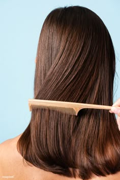 Healthy, soft and smooth hair